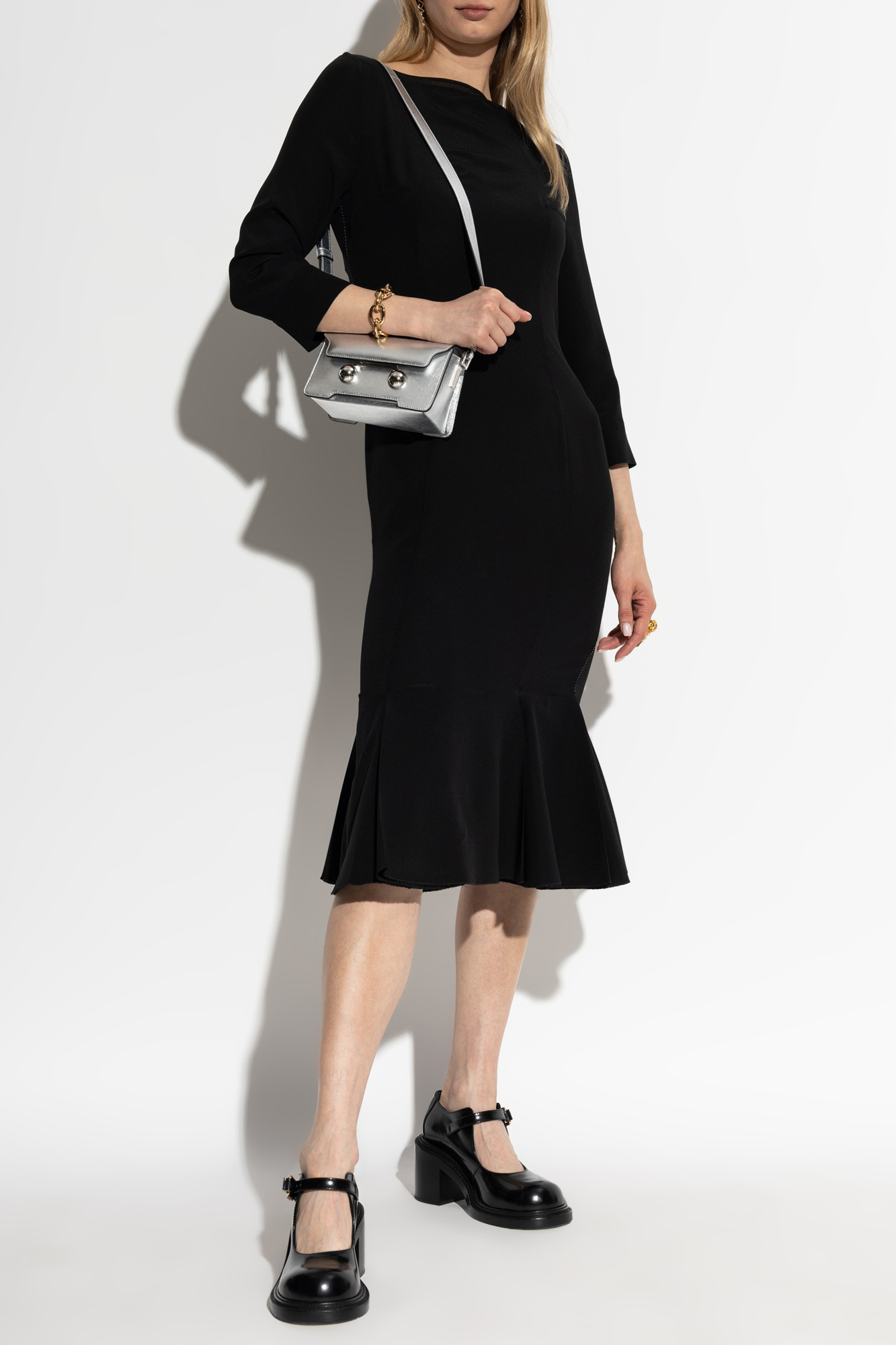 ワンピース MARNI Woman Dress Black ABJD1344S0UTC432 CRN99 Marni Sleeveless Dress | Black | FARFETCH PL